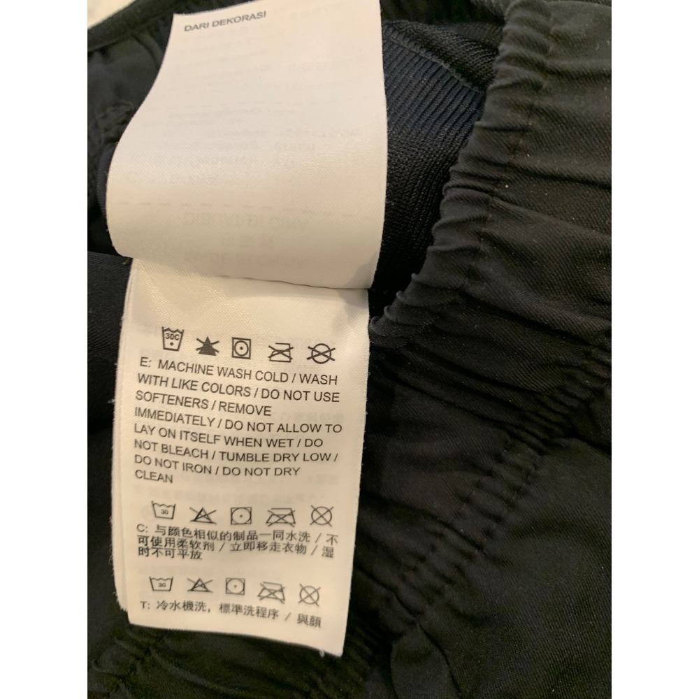 Nike Dri-FIT Pants M Black Gorpcore Athletic Training Mens gym blokecore workout - Picture 9 of 9